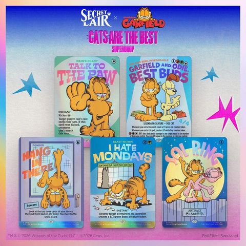 Secret Lair: Drop Series - Secret Lair x Garfield: Motivationally Challenged (Foil Edition)