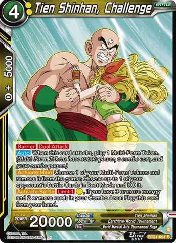 Tien Shinhan, Challenge (BT31-061) [Impact Beyond Dimensions]