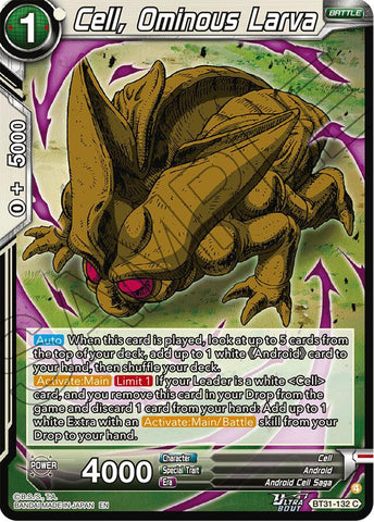 Cell, Ominous Larva (BT31-132) [Impact Beyond Dimensions]