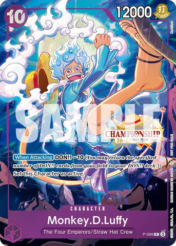 Monkey.D.Luffy (CS 26-27 Event Pack Finalist Ver.) [One Piece Promotion Cards]