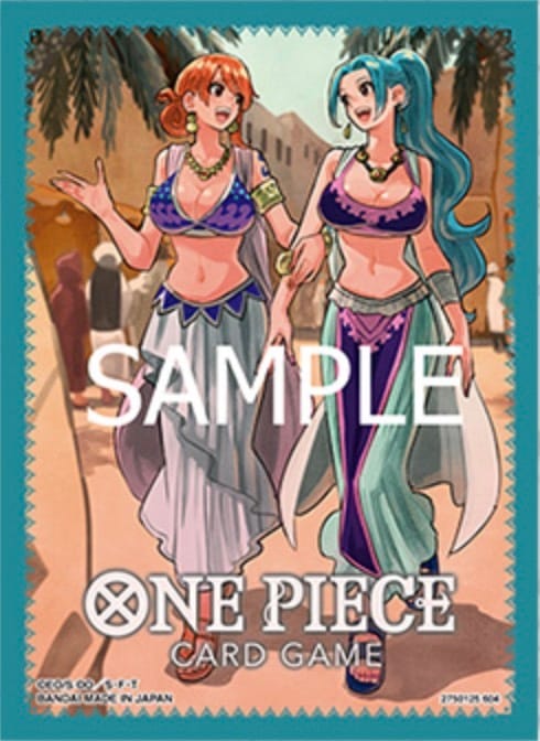 One Piece CG Official Card Sleeves - Nami & Vivi