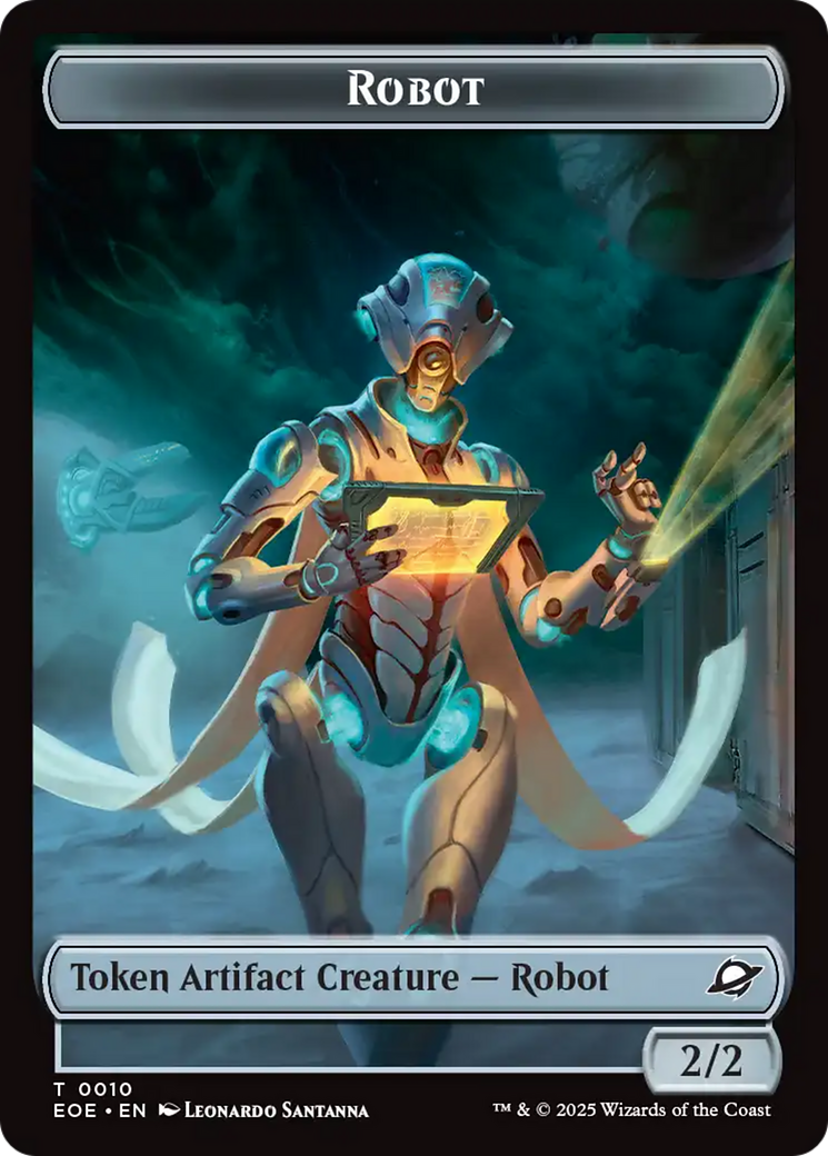 Robot // Munitions Double-Sided Token [Edge of Eternities Tokens]