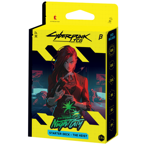 Cyberpunk TCG BETA Starter Deck THE HEIST