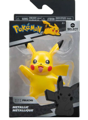 Pokemon Select True-Color Metallic 3" Battle Figure - Pikachu
