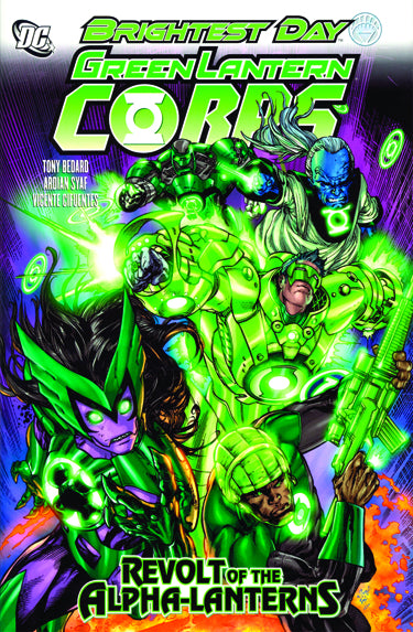 Green Lantern Corps Revolt Of The Alpha Lanterns HC