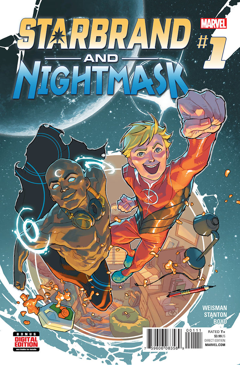 Marvel Starbrand & Nightmask: Eternity's Children (Attend University) TP