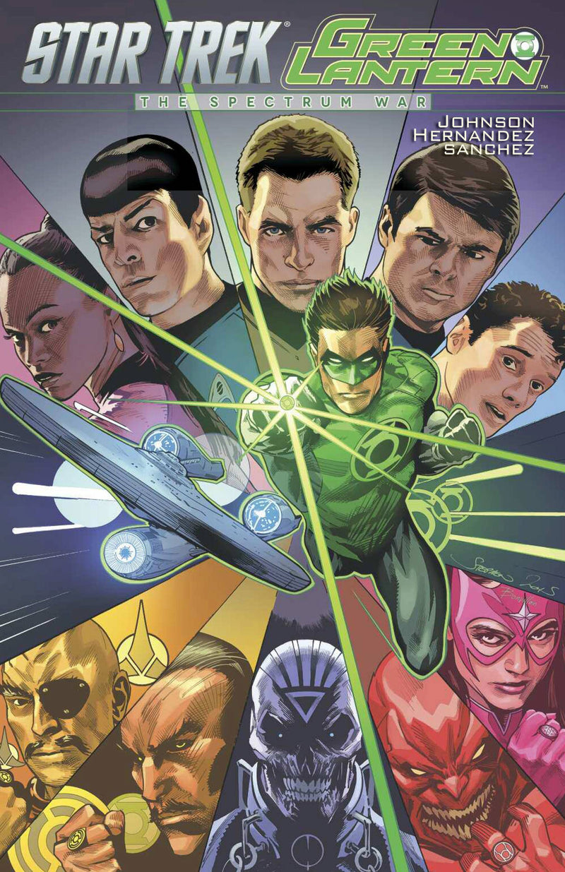 Star Trek Green Lantern TP The Spectrum War