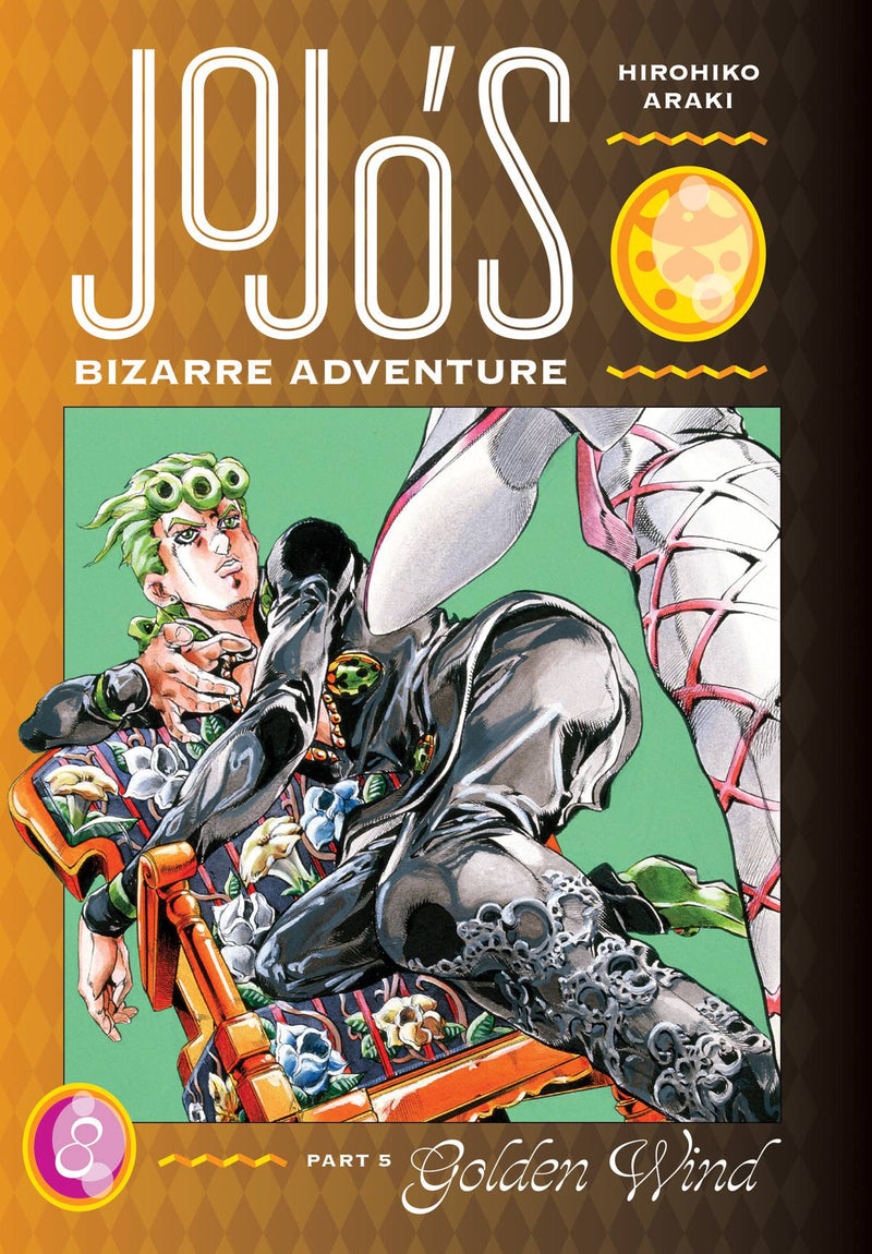 Jojo's Bizarre Adventure Pt 5 Golden Wing HC Vol 08