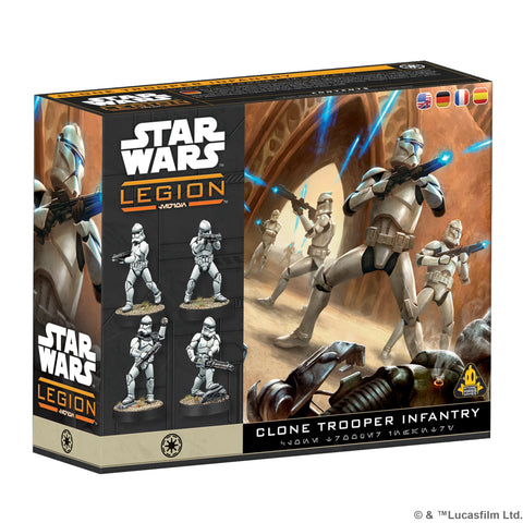 Star Wars: Legion - Galactic Republic Clone Troopers Infantry