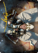 Jerren, Corrupted Bishop Art Card (Gold-Stamped Signature) [Innistrad: Midnight Hunt Art Series]