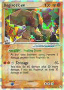 Regirock ex (98/101) [EX: Hidden Legends]