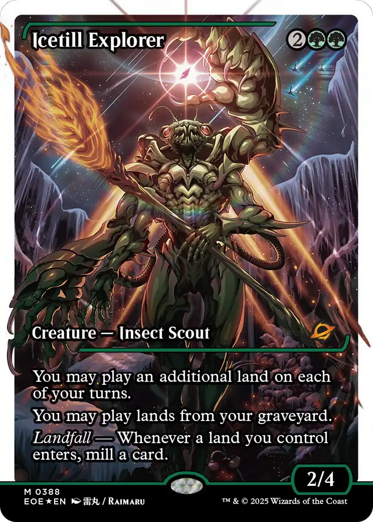 Icetill Explorer (Showcase) (Fracture Foil) [Edge of Eternities]