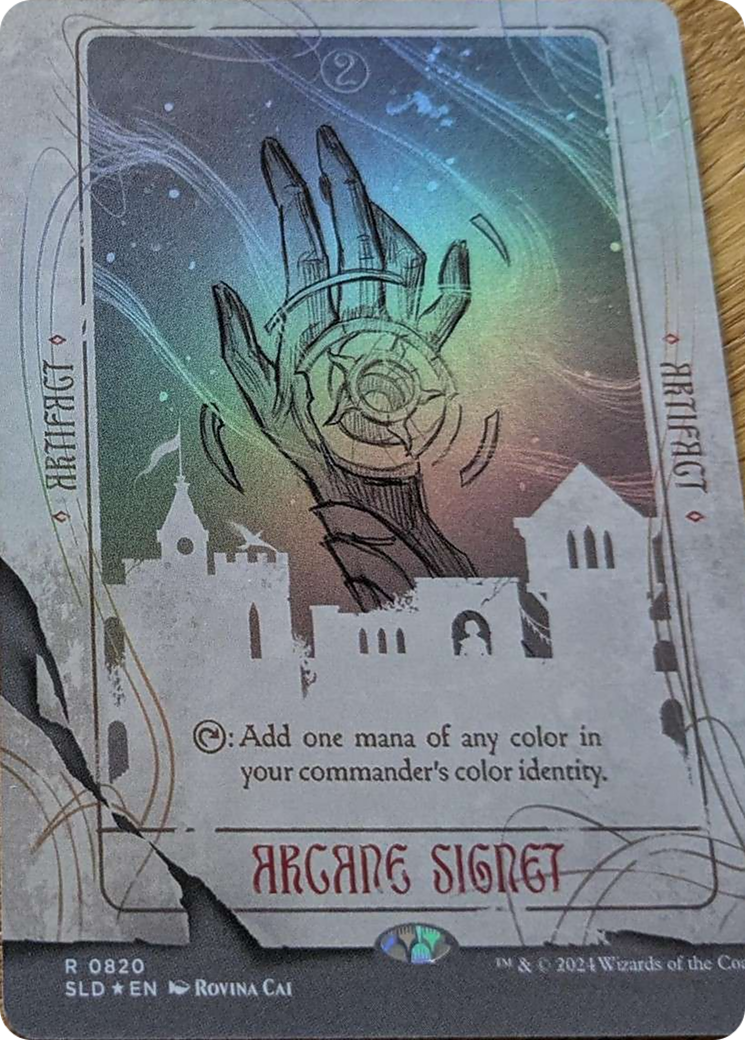 Arcane Signet (0820) (Rainbow Foil) [Secret Lair Drop Series]