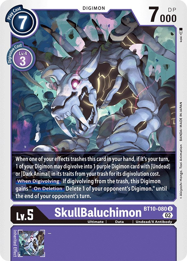 SkullBaluchimon [BT10-080] [Xros Encounter]