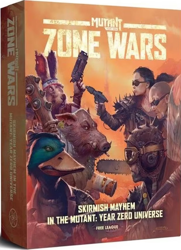 Mutant: Year Zero - Zone Wars - Skirmish Mayhem in the Mutant: Year Zero Universe
