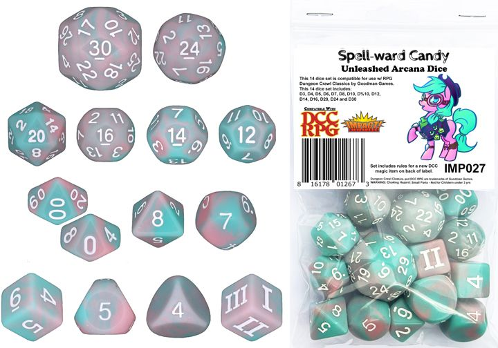 Unleashed Arcana Dice - Spell-ward Candy