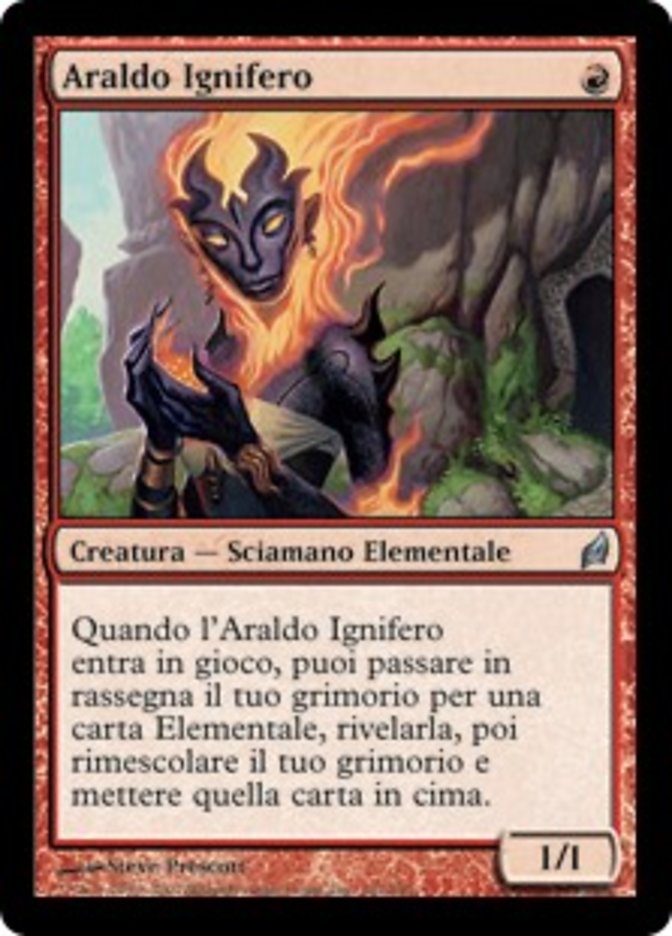 Flamekin Harbinger [Lorwyn] (Italian)