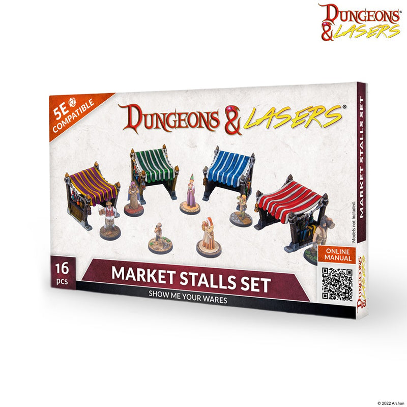 Dungeons and Lasers: Market Stall Set