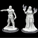 Critical Role Unpainted Miniatures: Turst Militia Swordsman & Lyrengorn Holy Priest