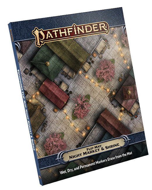 Pathfinder Flip-Mat: Night Market & Shrine