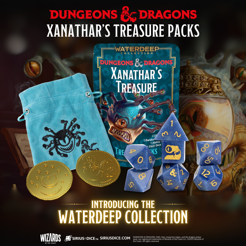 Xanathar's Treasure: Treasure Pack Dice Sets