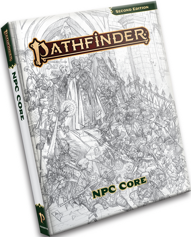 Pathfinder 2E: NPC Core (Sketch Cover)