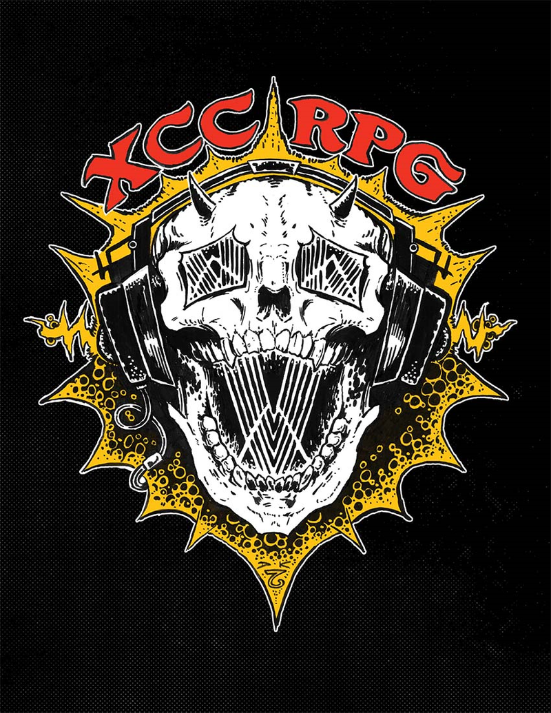 XCC RPG: Xcrawl Classics Core Rulebook DJ Skull Edition