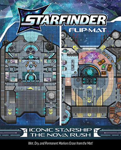 Starfinder Flip-Mat: Iconic Starship Nova Rush