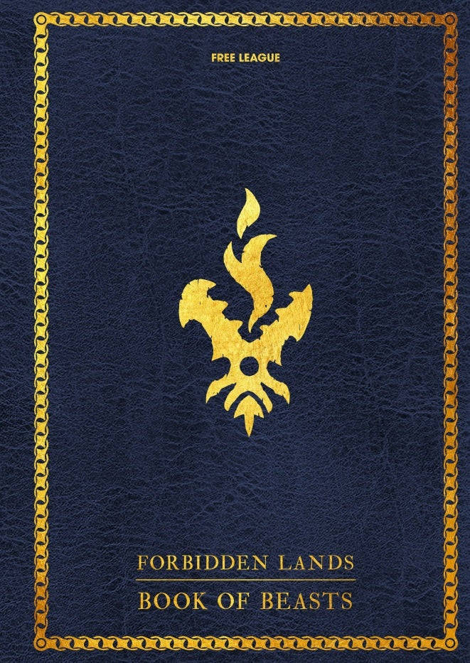 Forbidden Lands RPG: Book of Beasts