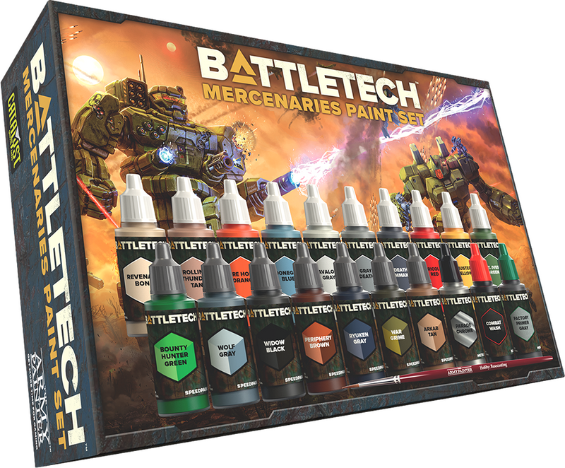 Battletech: Mercenaries Paint Set