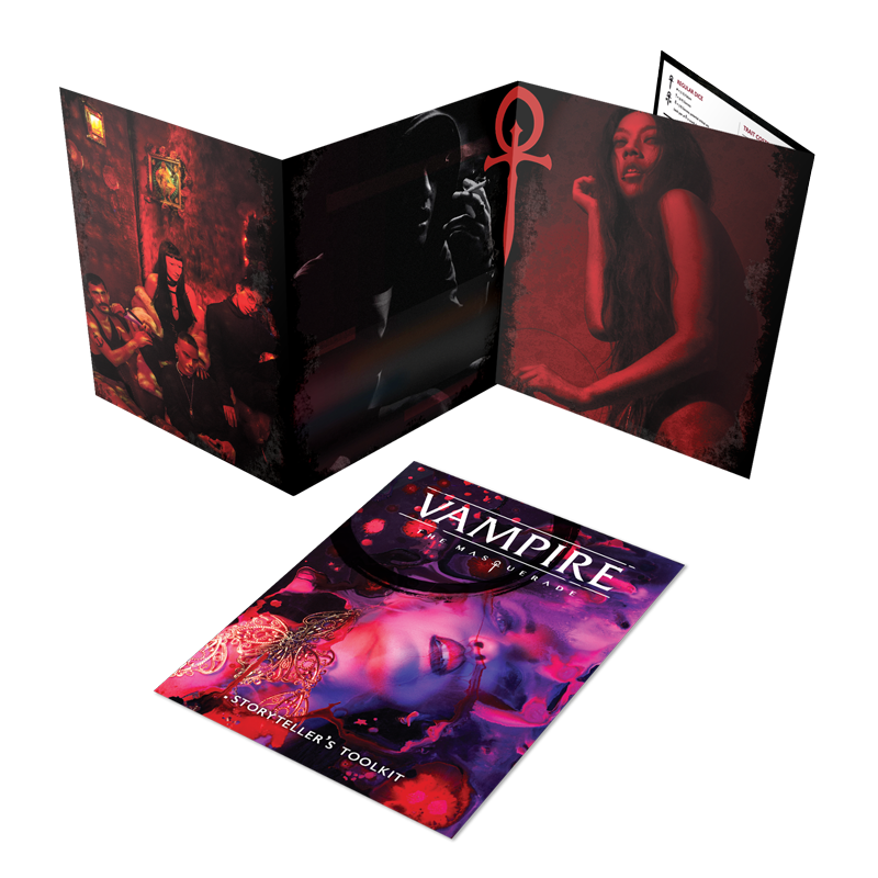 Vampire The Masquerade: Storyteller's Screen and Toolkit