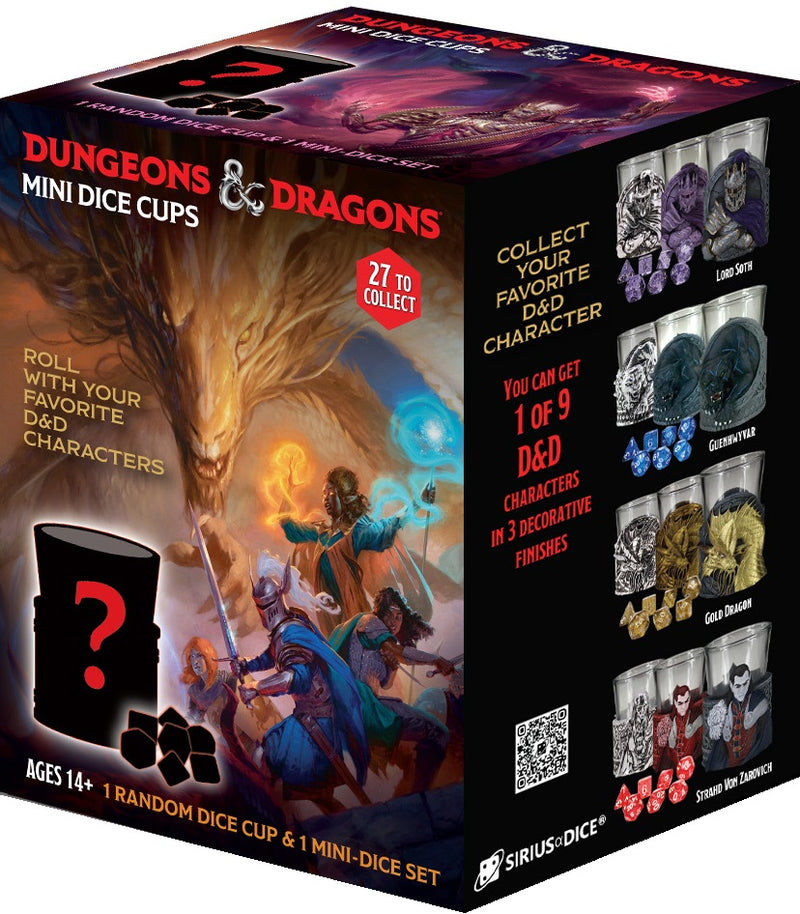 Dungeons & Dragons Mini Dice Cup Series 2