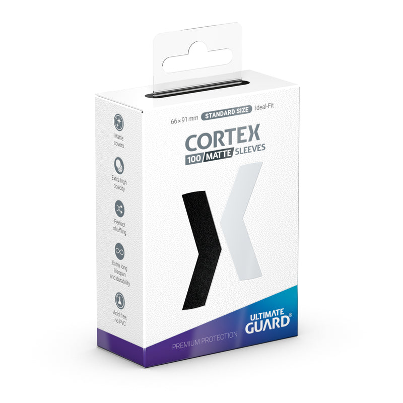 Ultimate Guard: Cortex Matte Sleeves - Black