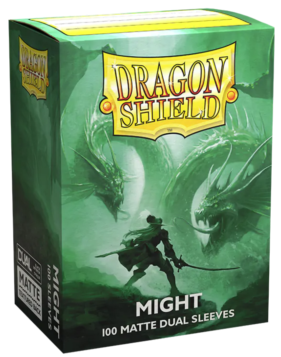 Dragon Shield Box of 100 Matte Dual in Might