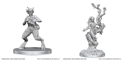 Nolzur's Marvelous Miniatures: Satyr & Dryad