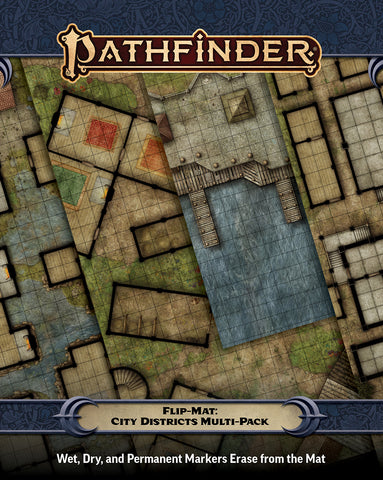 Pathfinder Flip-Mat: City Districts Multi-pack