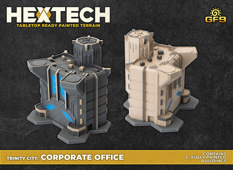 Battlefield in a Box: Hextech Trinity City Corporate Office