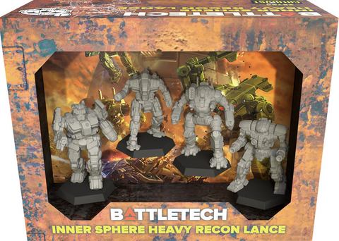 Battletech Inner Sphere Heavy Recon Lance