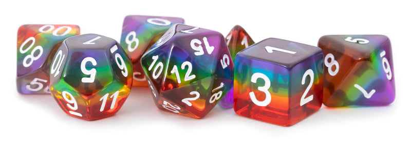 Translucent Rainbow Resin 7-Die Set