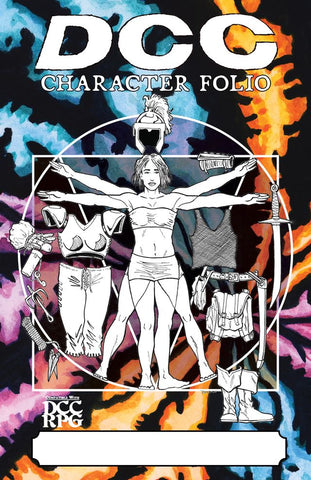 Dungeon Crawl Classics Digest Sized Character Folio