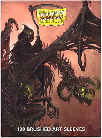 Dragon Shield 100CT Brushed Art Sleeves: Halloween 2025 The Reaper