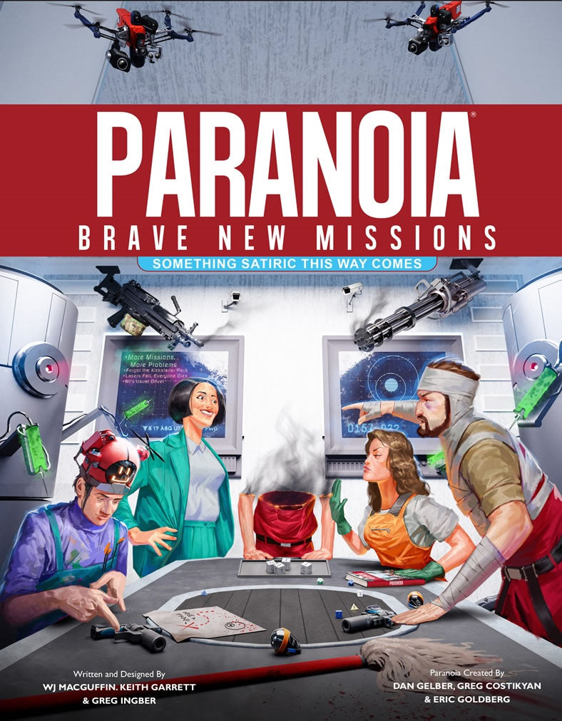 Paranoia: Brave New Missions - Something Satiric This Way Comes