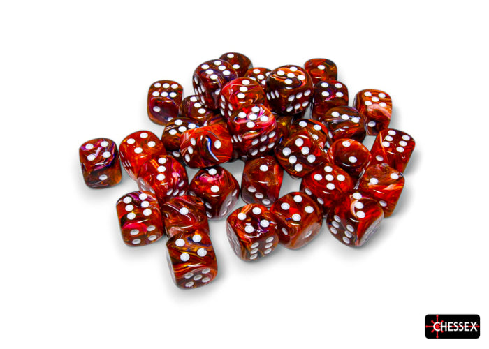 36 Festival Symphony/White 12mm D6 Set - CHX27943