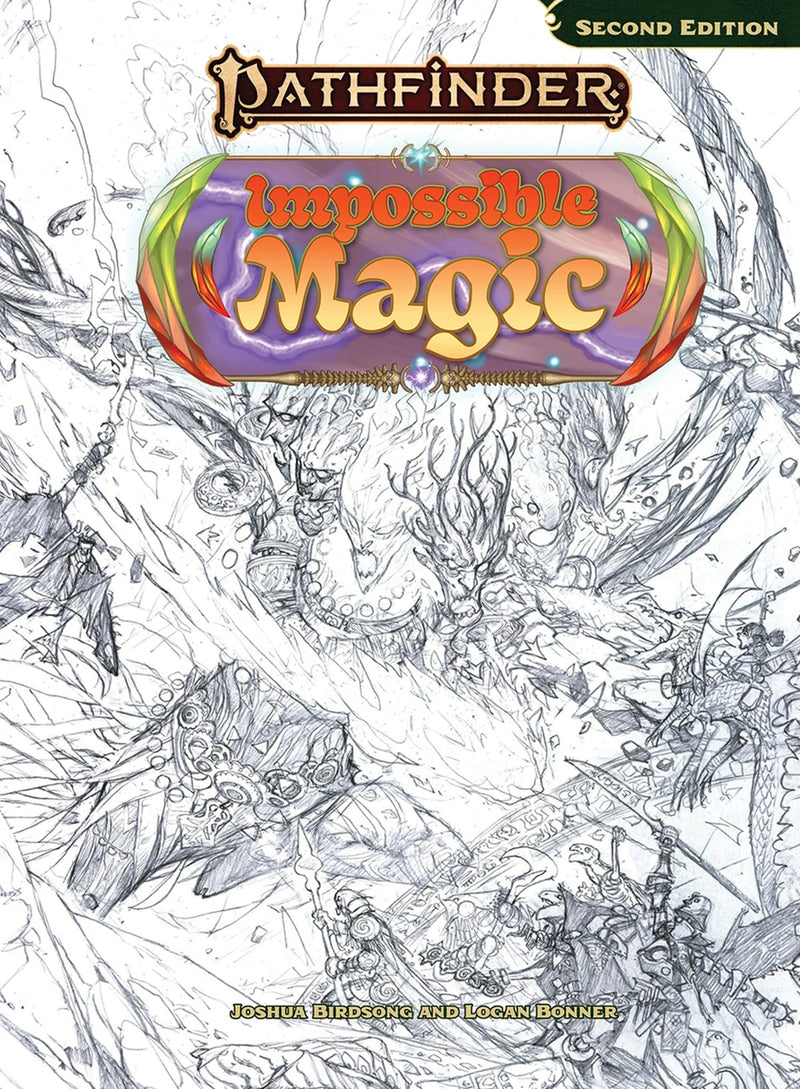 Pathfinder 2E: Impossible Magic (Sketch Cover)