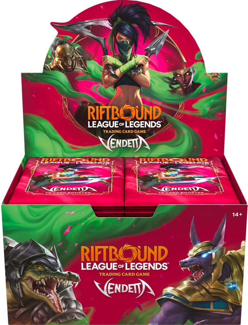 Riftbound League of Legends TCG Vendetta Booster Box