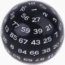 100 Sided Die - Black