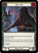 Take Aim (Yellow) [ARC055] Unlimited Edition Rainbow Foil