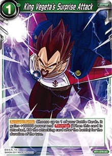 King Vegeta's Surprise Attack [BT1-079]