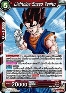 Lightning Speed Vegito [BT2-013]