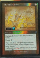 Swiftfoot Boots (Schematic) (Serial Number 269/500) [The Brothers' War Retro Artifacts]